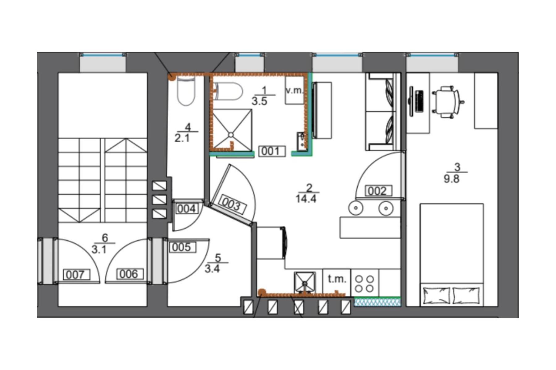Park View In Kraslavas Street Apartament Ryga
