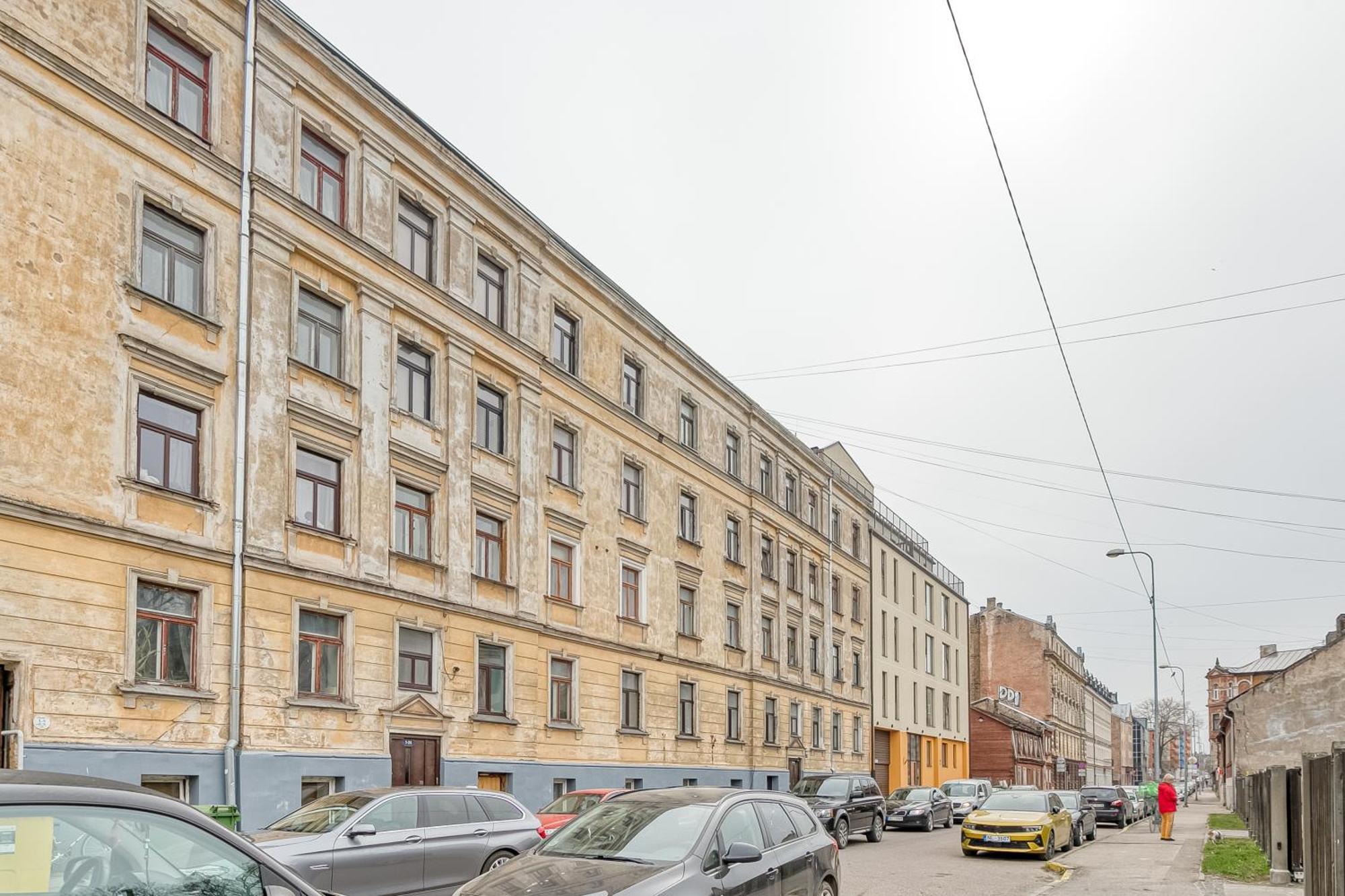 Park View In Kraslavas Street Ryga